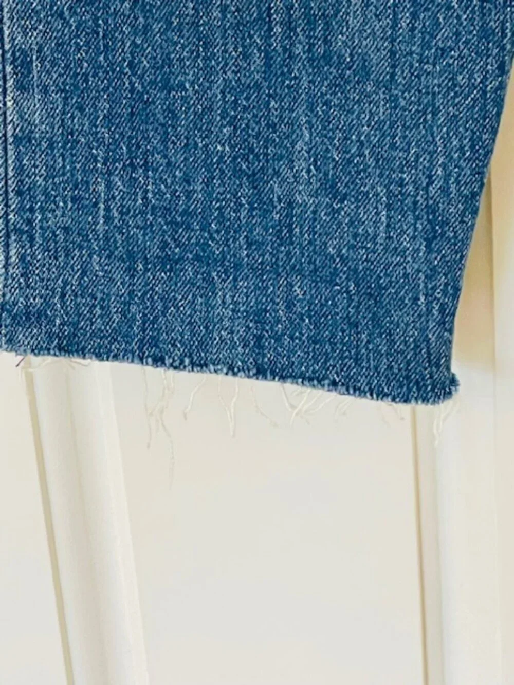 Levi's White Oak Cone Denim Wedgie Ankle Straight Leg Jeans Button Fly 28